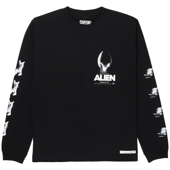 Jonesy Long Sleeve T-Shirt by Erostika - Picture 2 of 2